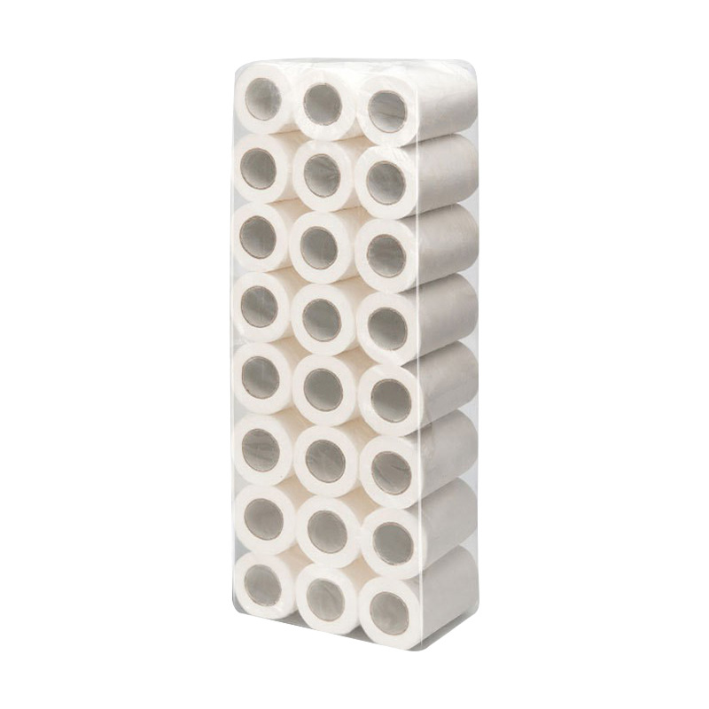 40g Hotel Small Roll Toilet Paper Guest Room Toilet Paper Bathroom Full Box Roll Paper Wholesale Unscented Affordable Package