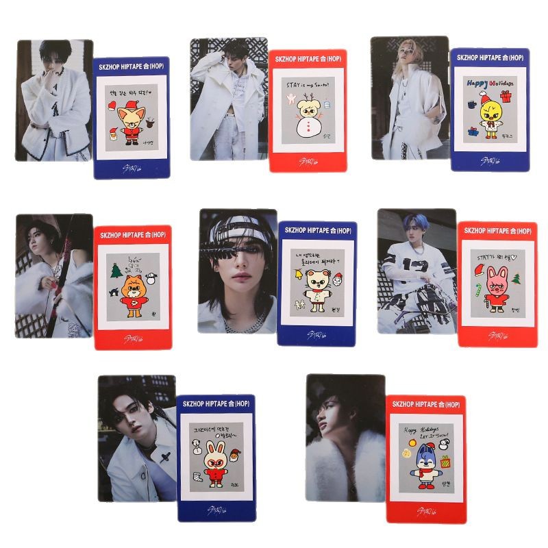Специальное издание альбома Stray Kids фото карточка Хоп Хуан Чэнь Феликс Фанкан Хан одинаковый стиль маленькая
