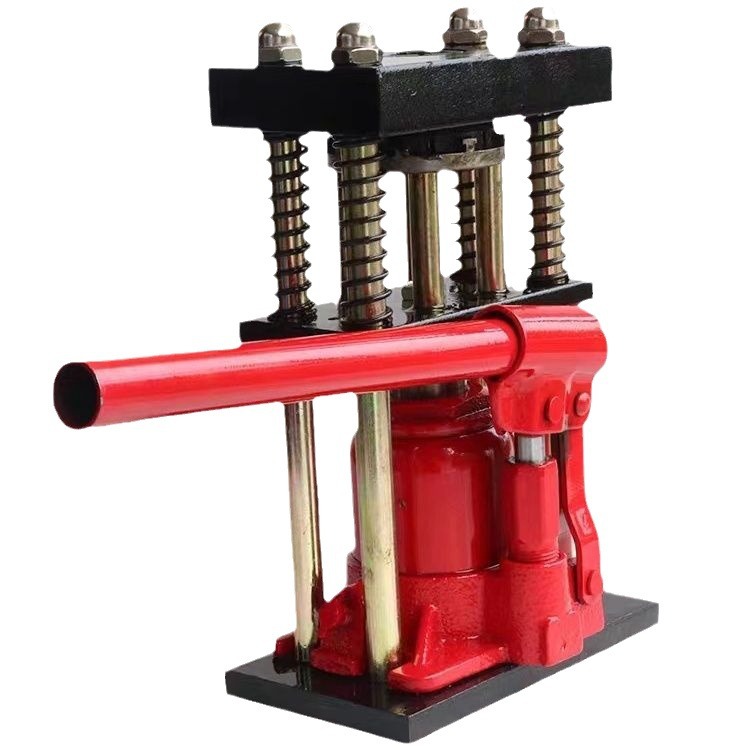 Manual Hydraulic Press for Pesticide Spray Hose, Portable Agricultural Spray Hose with Steel Sleeve and Copper Connector Crimping and Locking