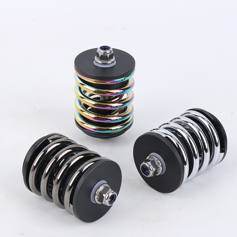 Small cloth modified rear shock absorber spring suitable for English cloth 3Sixty Spring folding bicycle rear shock absorber