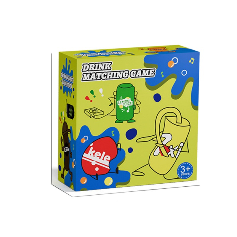 Simulated Kidsren's Fun Bottle Guessing Game Drink Double Battle Color Matching Family Interactive Toy
