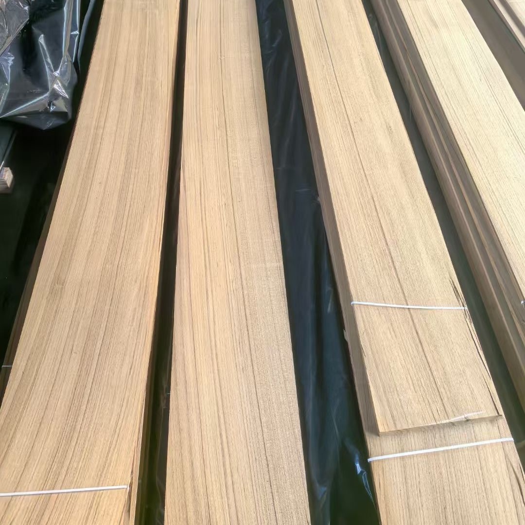 Natural Teak Straight Grain Veneer Furniture Door Panel Wood Veneer Wood Door Veneer Solid Wood Veneer Veneer