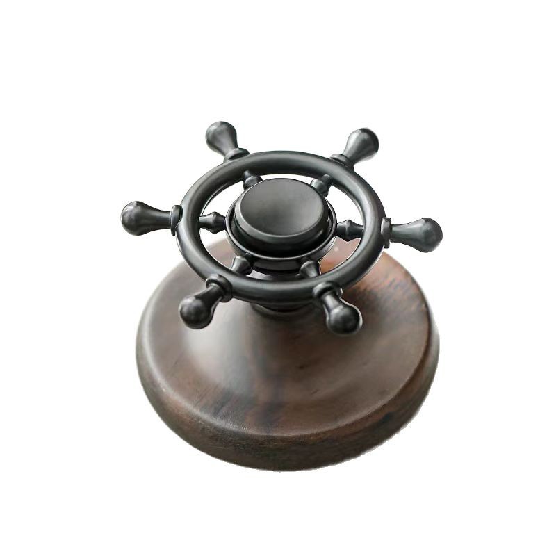 Ebony Creative Rudder Cover Tea Set Accessories Tea Ceremony Accessories Fingertip Gyro Cover