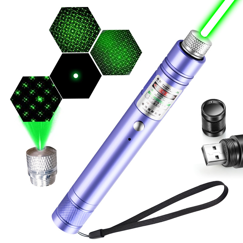 Лазерный указатель с высокой мощностью и USB зарядкой