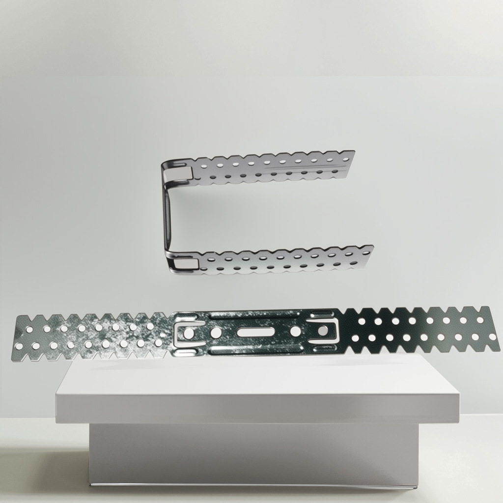 Light Steel Keel Ceiling Partition Material Accessories 50 Installation Clips 60 U-Shaped Installation Fixing Clips Factory Customized Manufacturing