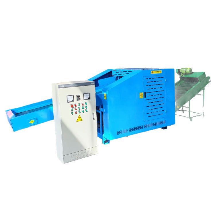 Large Cloth Shredder Fabric Crusher Scrap Clothes Cutting Machine Cloth Pulverizer Equipment High Efficiency Operation