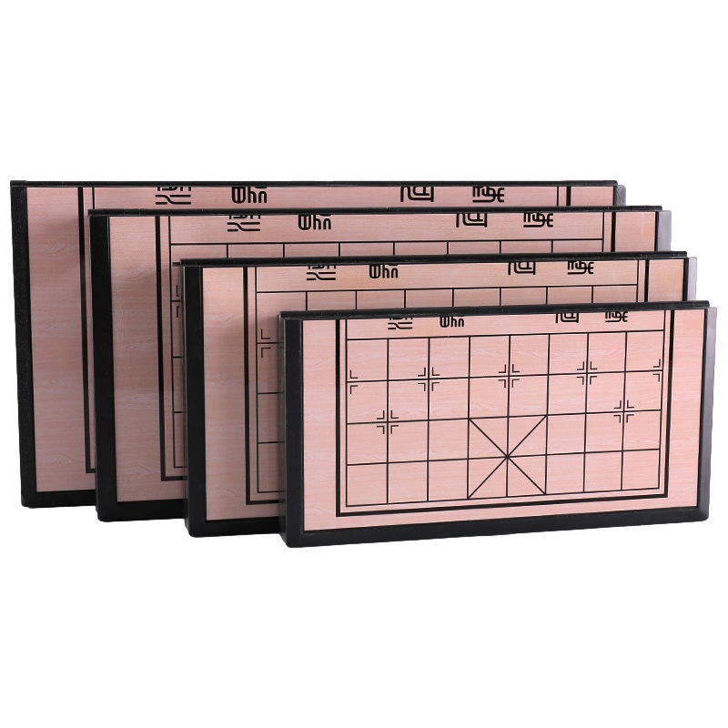 Magnetic Chinese Chess Folding Portable Children and Students Chess Piece Set with Chess Board Large Oak Chess Wholesale