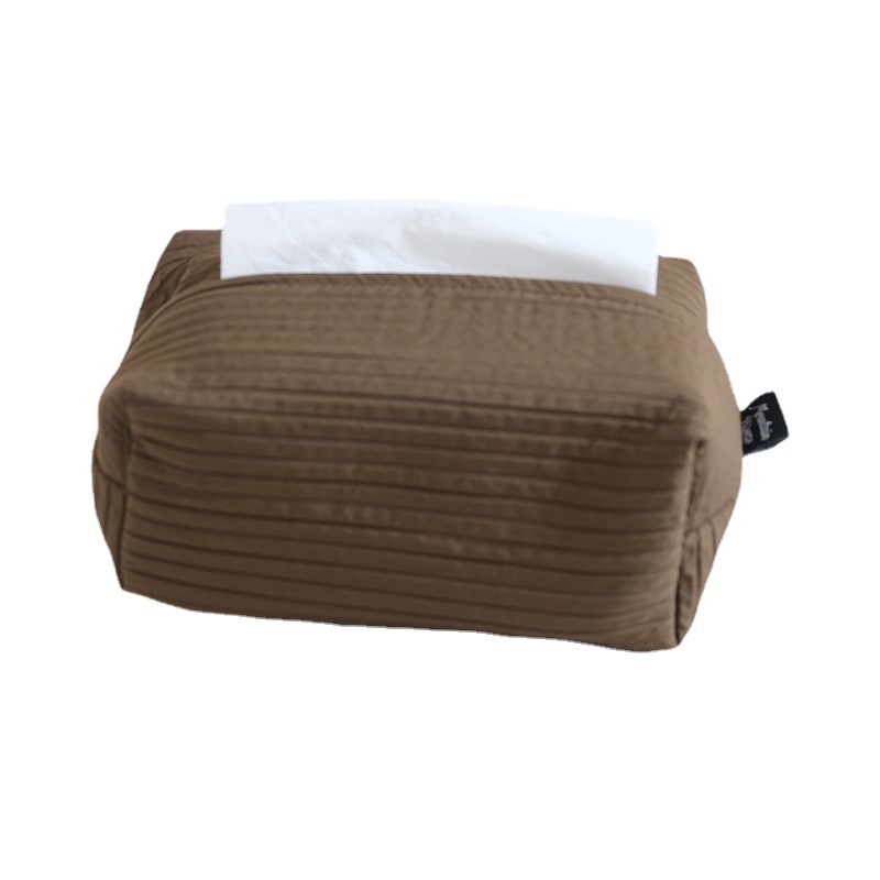 Simple high-grade light luxury towel box dining table living room paper box high-grade toilet paper box desktop storage factory outlet