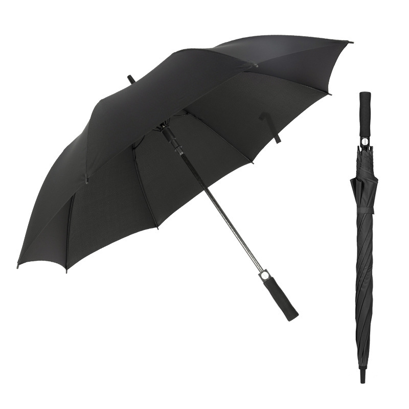 Straight Umbrella Advertising Umbrella Long Handle Umbrella High-end Men's Business Golf Gift Umbrella LOGO Gift Umbrella