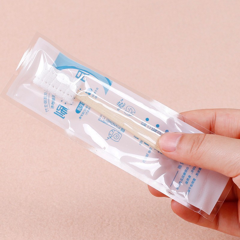 Maternity Toothbrush Disposable Maternity Supplies Gauze Toothbrush Sterilized 30 Pieces Vacuum Manufacturer Wholesale