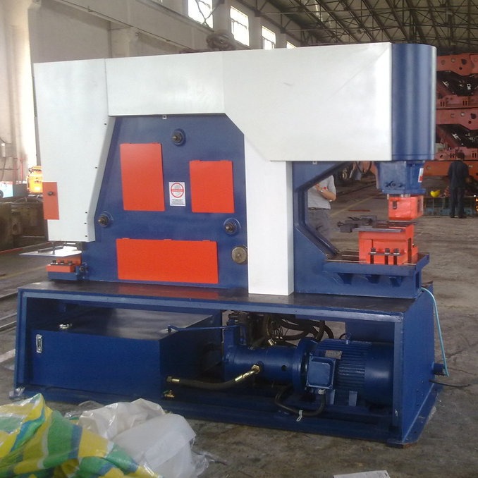 Large hydraulic punching and shearing machine 40 Type forging machine punching and shearing machine multi-function combined punching and shearing machine