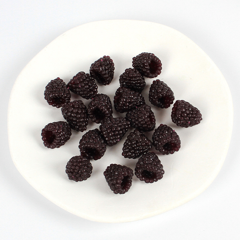 Factory Direct sales simulation wild strawberry raspberry raspberry model simulation fake fruit shooting props fruit shop decoration
