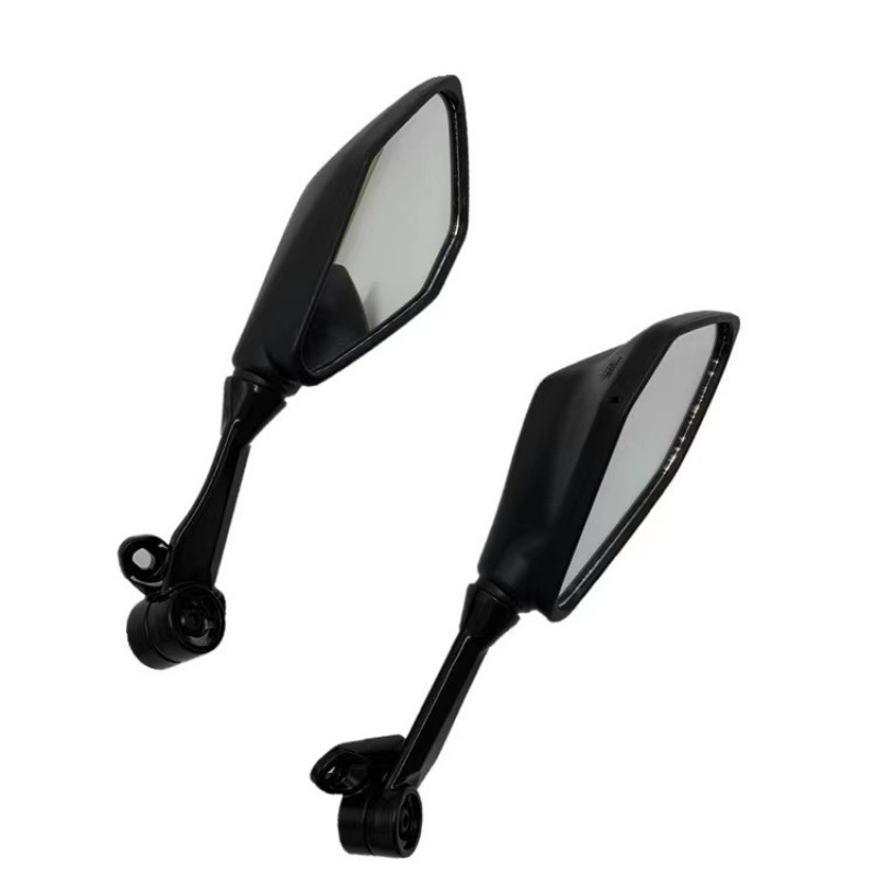 Cross-border Kawasaki Ninja Motorcycle Reversing Rearview Mirror Yongzhan Set Blind Spot Mirror Aluminum Alloy Reversing Mirror Reflector