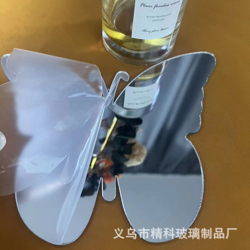 This Factory Professional Cutting 1-3 Various Shapes Acrylic Lenses New Butterfly Mirror