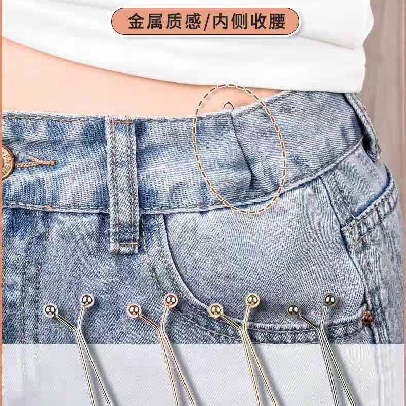 Cross-Border Hot-Selling Fixed Silk Scarf Neck Clip Pin, Compact Anti-Exposure U-Shaped Clip Buckle, Sleeve Shortening Tool
