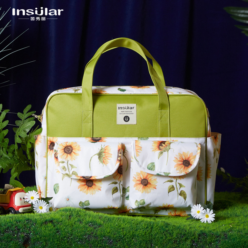 Yinxiuli Multifunctional Cross-Body Mommy Bag for Pregnant Women, Fashionable Waterproof Mother and Baby Bag, Portable Maternity Bag, Mother Bag Cross-Border