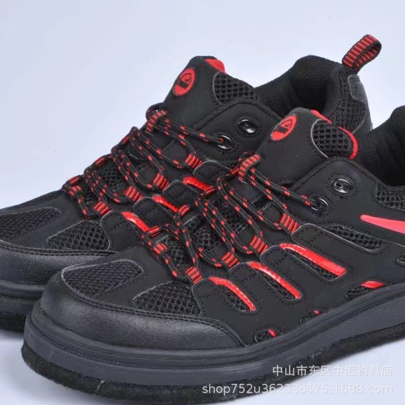 Keith Rocky Fishing Shoes Short Tube Reef Shoes Breathable Felt Bottom Nail Shoes Lightweight Anti-Slip Shoes Sea Fishing Shoes Stream Tracing Training Shoes