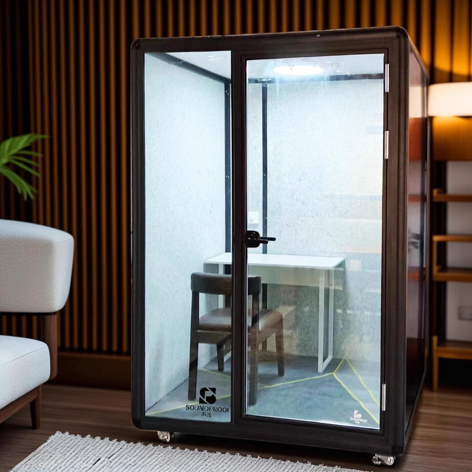 Soundproof Room, Silent Warehouse, Mobile Phone Booth, Live Broadcast Room, Office Reception Room, Sleeping Cabin, Home Singing Room, Piano Room