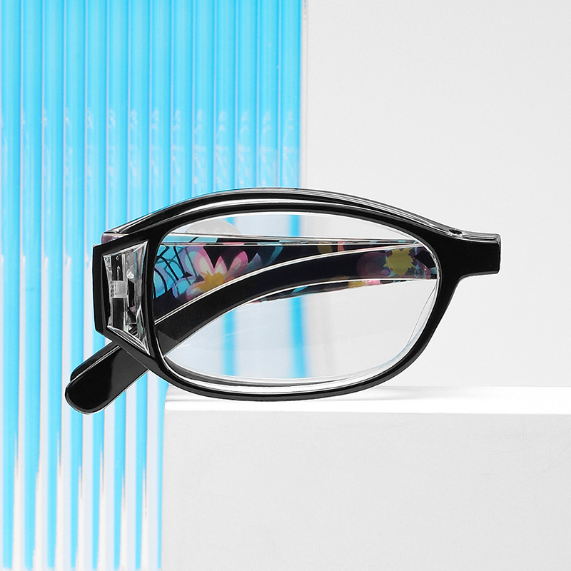New folding reading glasses men and women anti-blue light stall glasses floral portable reading glasses reading glasses wholesale
