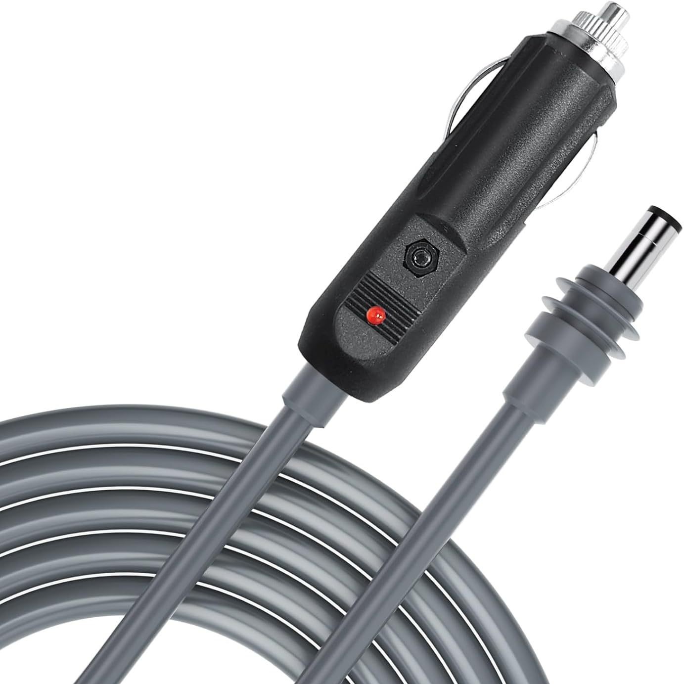 Автомобильное зарядное устройство 12-24V на Dc силовой кабель