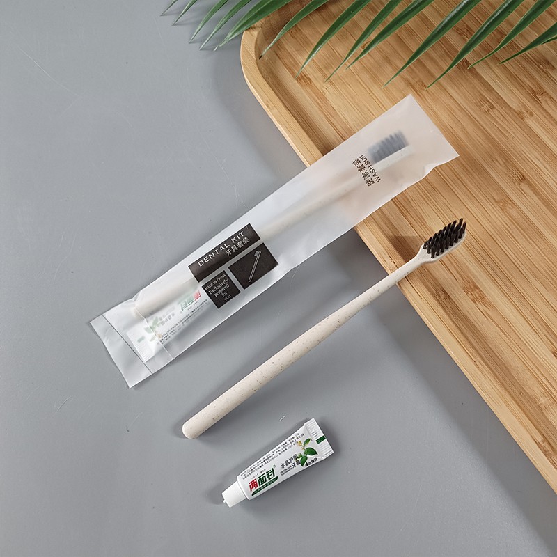 Disposable Toothbrush Soft Hair Separate Packaging Belt Toothpaste Hotel Homestay Hotel Two-in-One suit Toiletries
