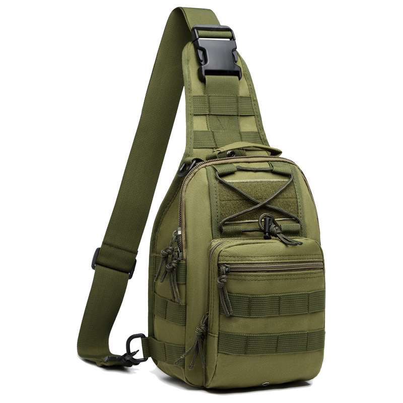 Amazon Cross-Border Multifunctional Casual Shoulder Bag Outdoor Large Capacity Crossbody Bag Training Chest Bag Lure Bag Wholesale