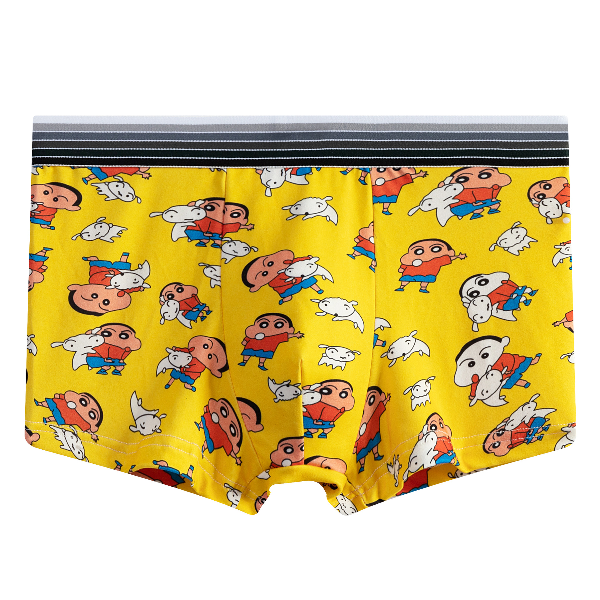 Men's Underwear Boxers Teenagers Personalized Pants Head Students Short Pants Boys Sports Boxer Trendy Underpants Men's Underwear