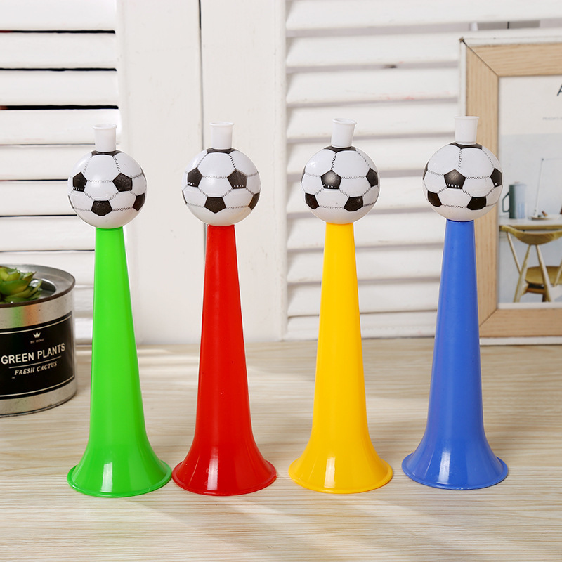 Реквизит для спортивных игр, футбольный рожок, свисток для детей, игрушка для поддержки студентов