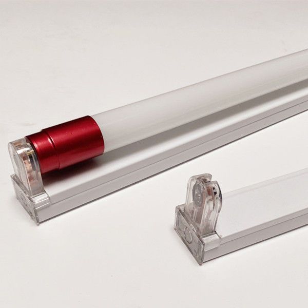 T8 Led Tube Strip Light Household Bulb Single Lamp Energy-Saving 1.2m Light Tube Integrated Fluorescent Lamp Bracket Double-Ended