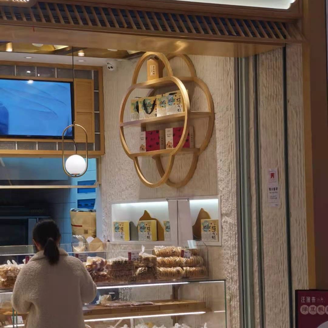 Hangzhou Bakery Beverage Shop Chinese Pastry Shop Design and Decoration & Cabinet Production Find Hangzhou Huili Display Cabinet