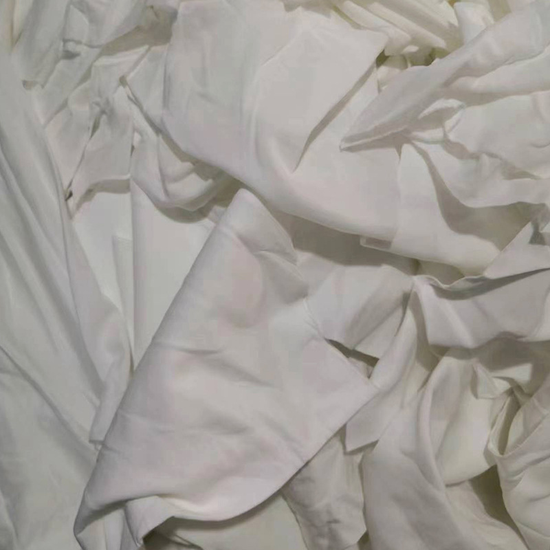White Cotton Machine Wiping Cloth, Industrial Waste Cloth That Absorbs Water and Oil and Does Not Shed Lint, Machine Rag Size Optional
