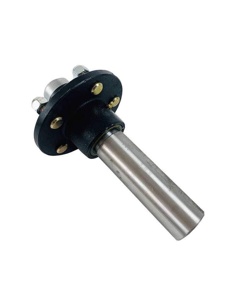High-Quality 5-114.3 Brakeless Trailer Half Shaft Straight Shaft Hub with Hub