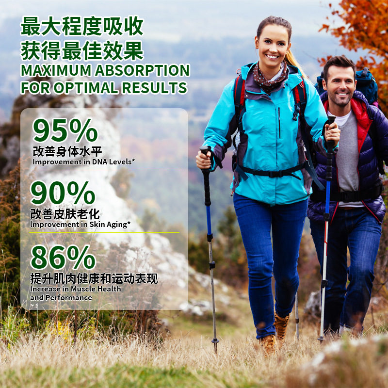 Kindergarten Cross-Border Amazon Hot-Selling Product 60 Capsules Nad+ Core Nicotinamide Vitamin B3 Capsules Source Factory Wholesale in Stock