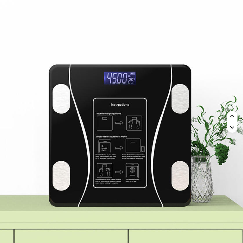 Умные весы с измерением жира, домашние электронные весы с Bluetooth, могут быть кастомизированы с логотипом