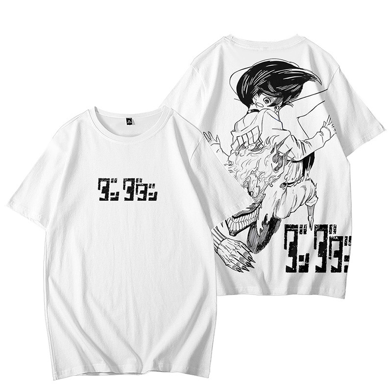 2025 new cross-border animation supernatural armed bold party surrounding 3D digital printing men's and women's short sleeve T-shirt