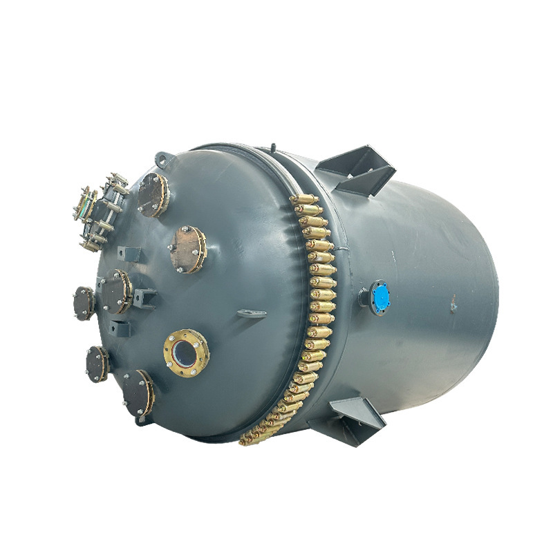 Enamel Reactor Chemical Food Pharmaceutical Reaction Equipment Electric Heating Enamel Reactor 10 Tons Enamel Heating Tank