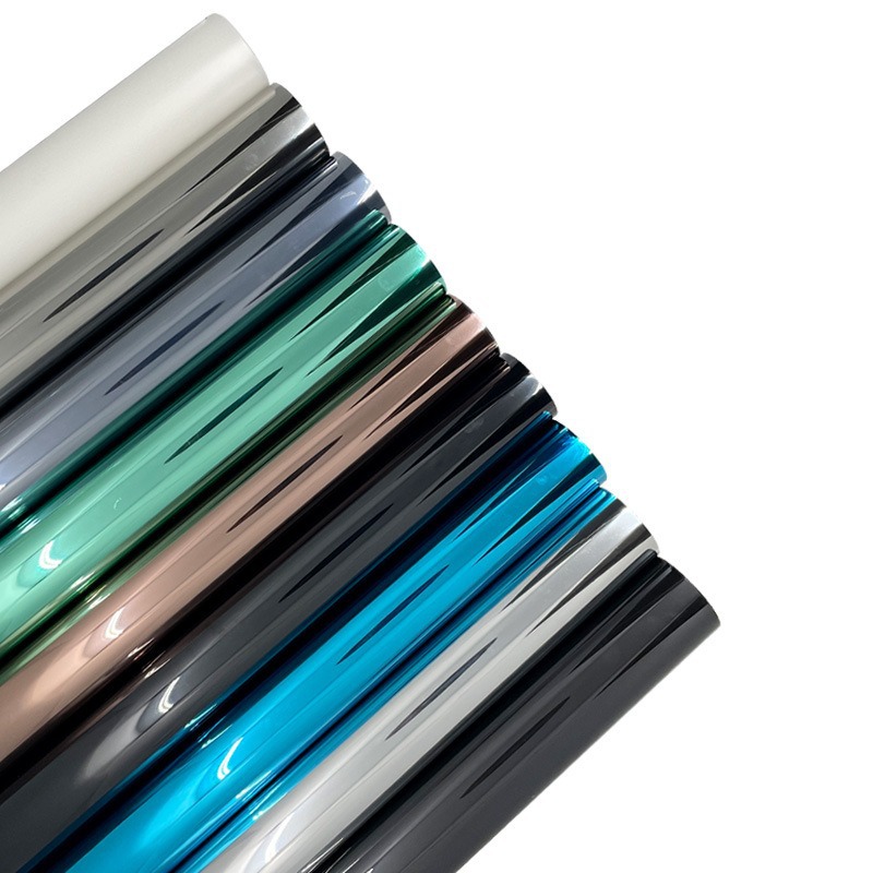 Customized Glass Sun Protection and Heat Insulation Film Window Stickers Anti-Peeping and Light-Blocking Electrostatic Glass Doors