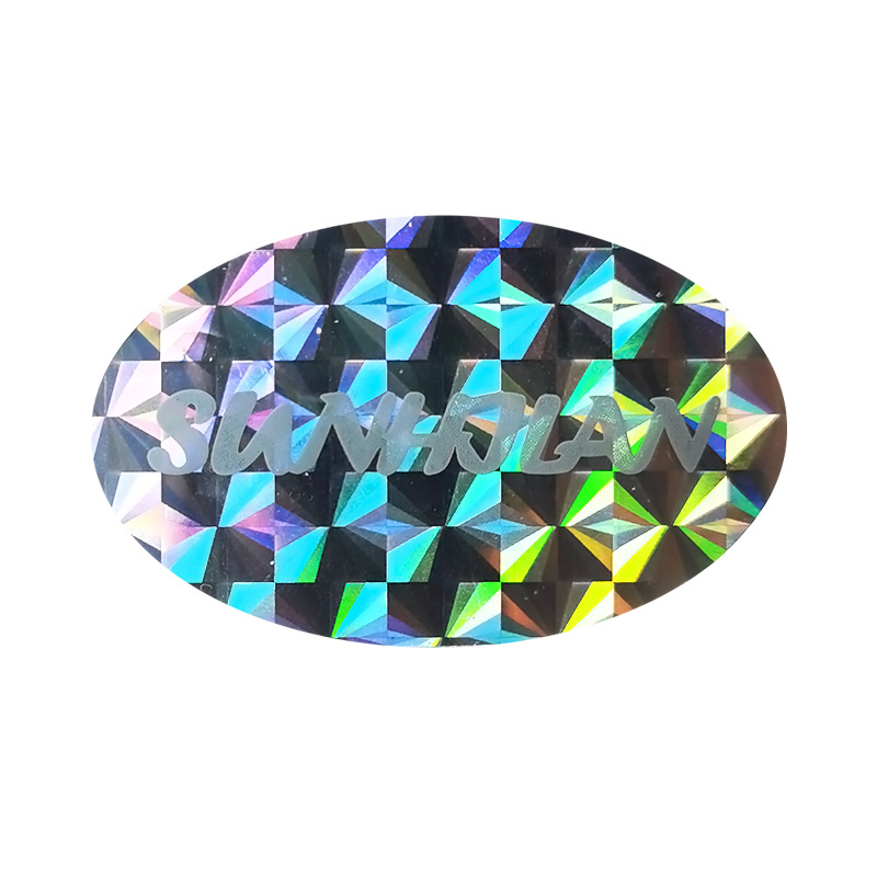 Traceable Anti-Counterfeiting Label Laser Holographic Plain Laser Anti-Counterfeiting Code to Open the Bottom One Thing and One Size Product Label