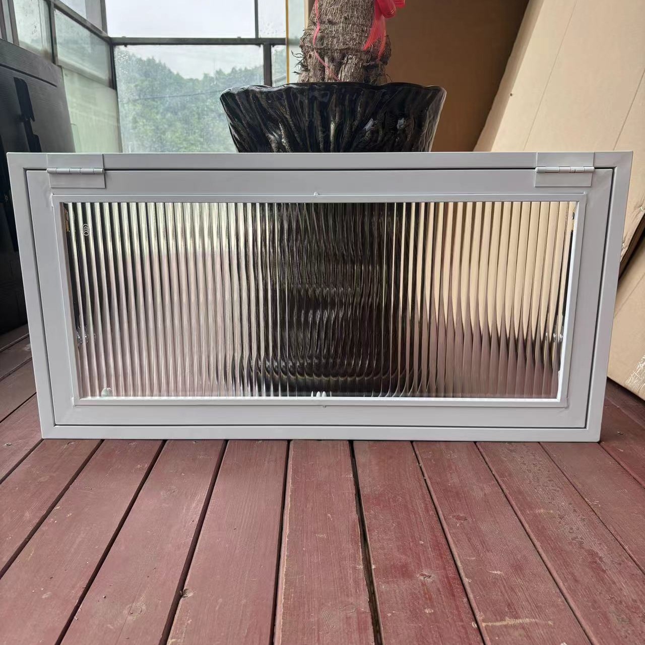 White Window Suspended Flip Soundproof Window Small Window Bedroom Bathroom Living Room Room Balcony Window Container Window