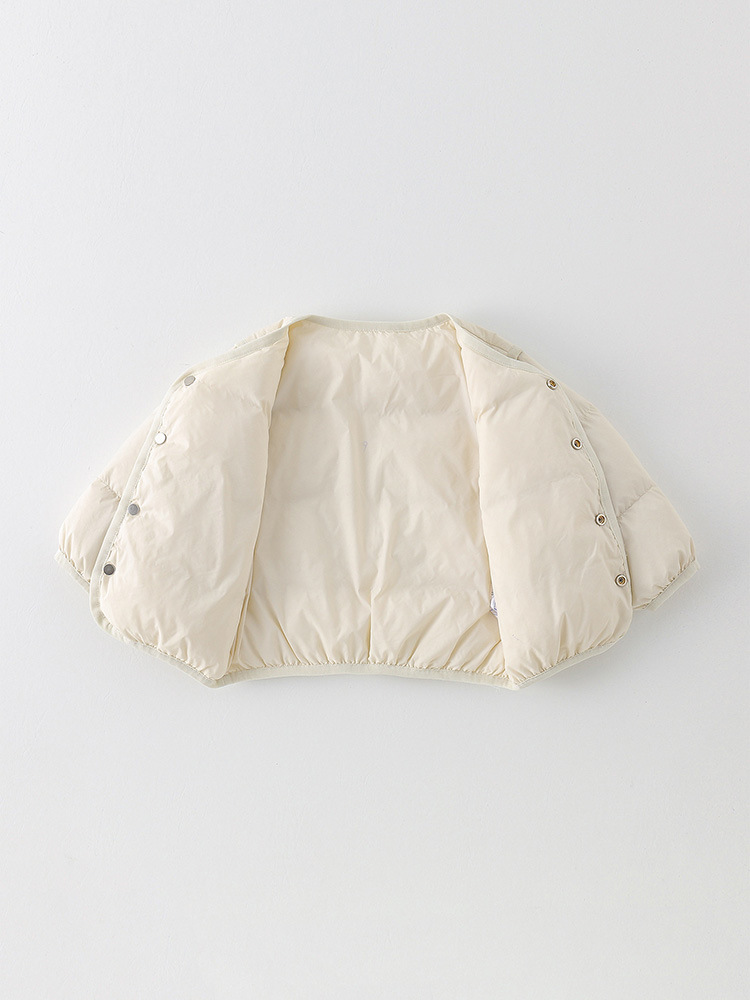 Boys' down Jacket with down Lining for Autumn and Winter, New Lightweight and Warm 90% White Duck down Coat, Baby Cartoon Clothing, Class a