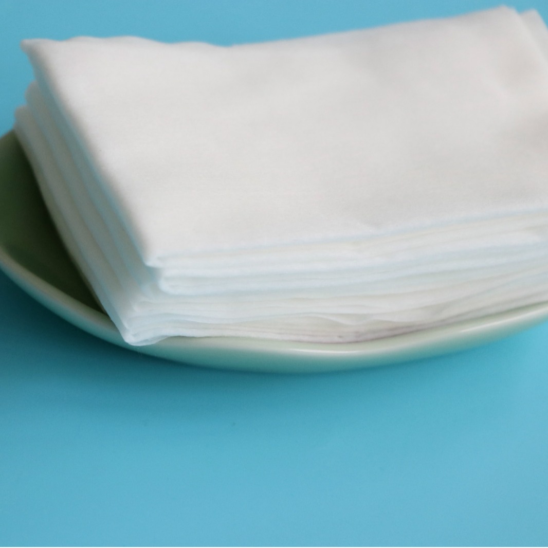Factory Direct Supply Spunlace Non-woven Fabric Folding Sheet Jacquard Non-woven Fabric Wet Wipes Non-woven Fabric Folding Sheet 18*20