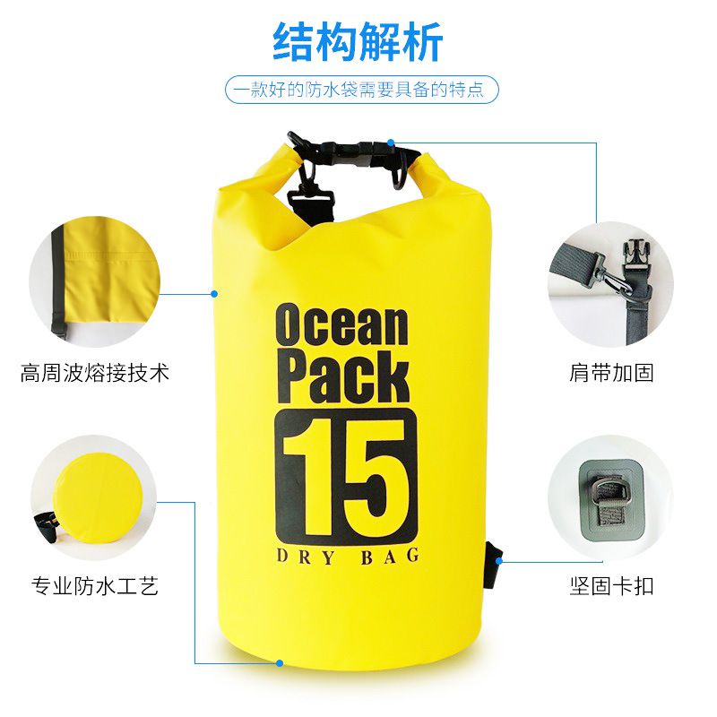 Large Capacity Sports Fitness Waterproof Backpack Cycling Hiking Camping Bag Outdoor Sports Waterproof Bag