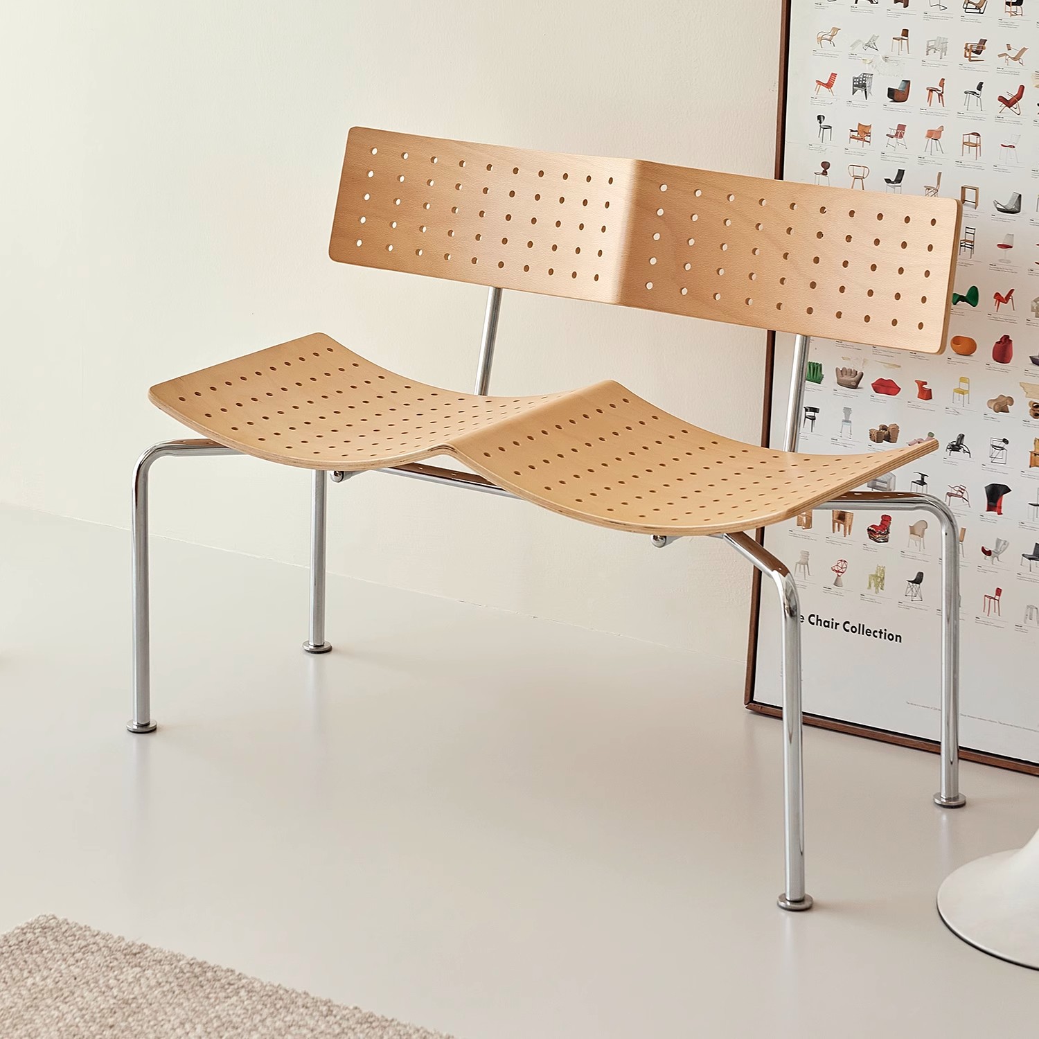 Cosine Furniture Vintage Solid Wood Bench Home Designer Long Shoe Changing Bench Double Bedroom Bed End Stool Creative