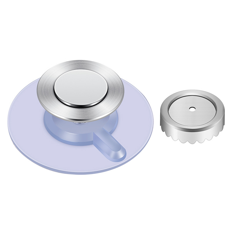 Cross-border Stainless Steel Magnetic Soap Rack Bathroom Wall-mounted Soap Rack Draining Nail-free Soap Rack