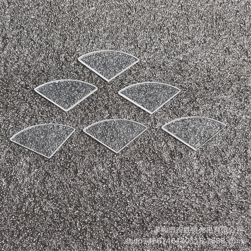 Borosilicate glass sheet mirror glass window glass sheet fireplace high temperature resistant glass sheet quartz optical glass sheet