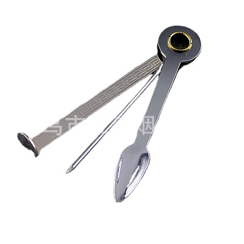 Cigarette Knife, Simple Foldableing Three-In-One Pipe Knife, Cleaning Ash, Grass Scraper, Needle, Simple Cigarette Knife