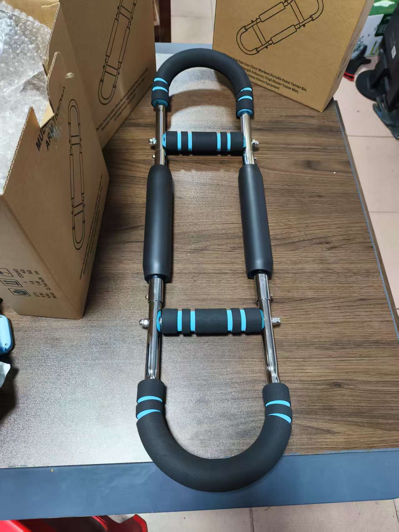 U-shaped arm SS new multi-functional arm adjustable indoor exercise training fitness wrist pectoral muscle