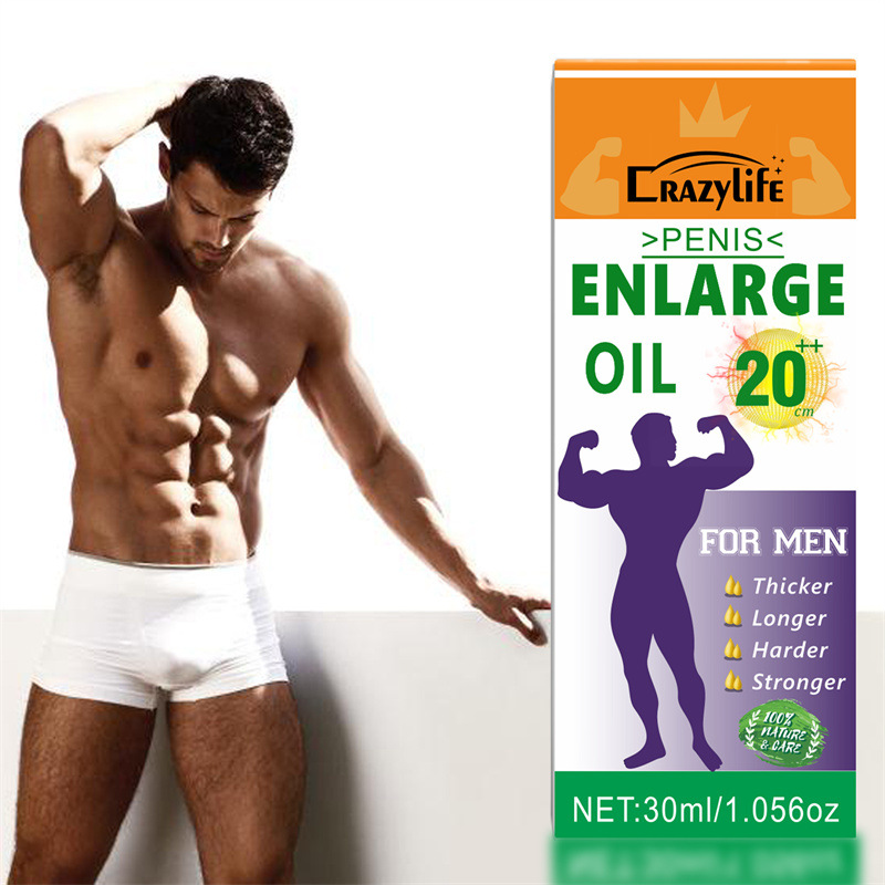 Crazylife men's energy vitality essential oil 30ml men's private parts care sex adult products cross border