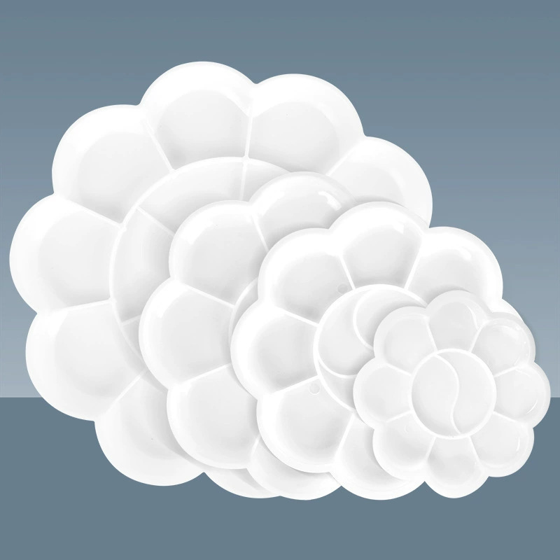 Art Supplies Kidsren's Painting Creation Palette Acrylic Watercolor Gouache Paint Palette Factory Direct Sale