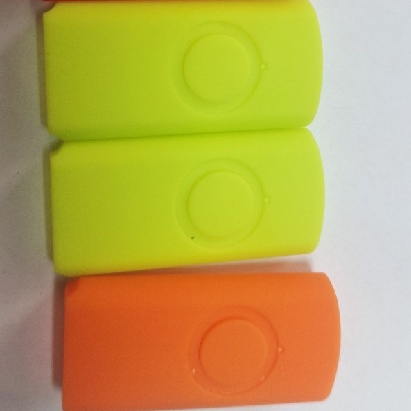 USB Flash Drive Shell Source Manufacturer Wholesale Various Signal Reception Environmentally Friendly Colorful Oil-Free Plastic Rotating Transparent USB Flash Drive Shell
